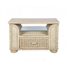 Brook-wicker-cane-rattan-conservatory furniture Coffee Table with Drawer