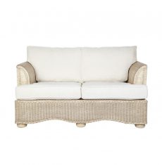 Brook-wicker-cane-rattan-conservatory furniture small sofa