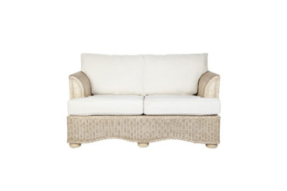 Brook-wicker-cane-rattan-conservatory furniture small sofa