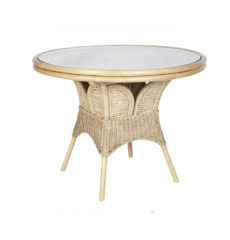 Brook-wicker-cane-rattan-conservatory round dining table