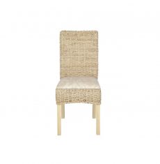 Pebble -wicker-cane-rattan-conservatory furniture dining chair