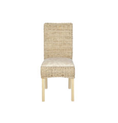 Pebble -wicker-cane-rattan-conservatory furniture dining chair