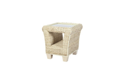 Rossby wicker cane rattan conservatory furniture side table
