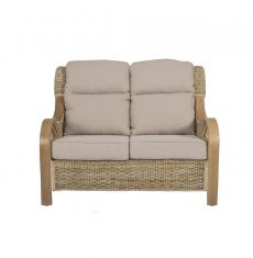 Shore-wicker-cane-rattan-conservatory furniture sofa