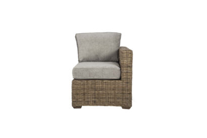 Terrain wicker-cane-rattan-conservatory furniture end chair