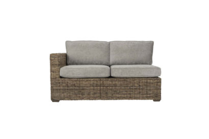 Terrain-wicker-cane-rattan-conservatory furniture right arm sofa